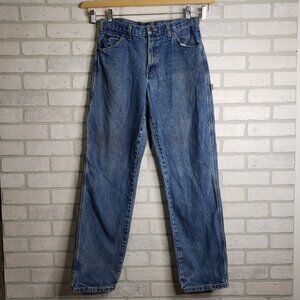 Dickies Carpenter Jeans Men’s 32x34 Blue Denim Workwear Utility Pants